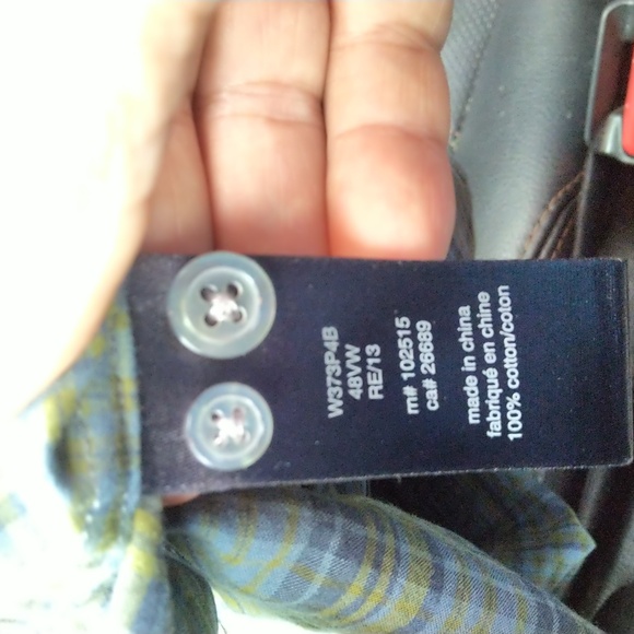 John Varvatos plaid button down - Picture 5 of 5